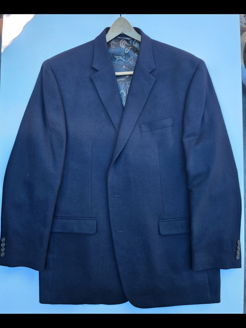 Lauren Ralph Lauren Navy Single-Breasted Sport Coat